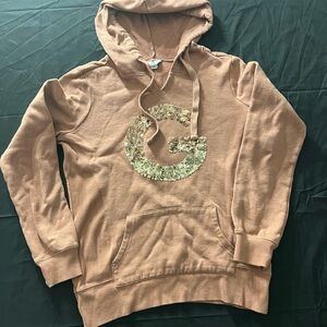 Guess pinkish Cozy Hoodie Medium